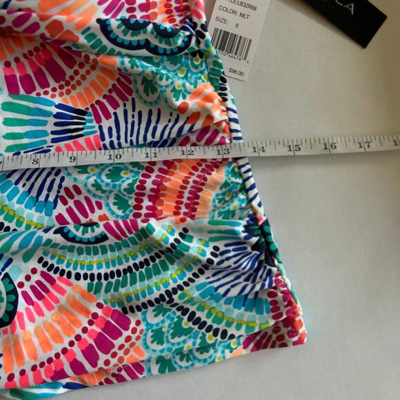 La Blanca Women's Over The Shoulder Tankini Swimsuit TOP ONLY *NEW* Size 6 - Picture 8 of 14